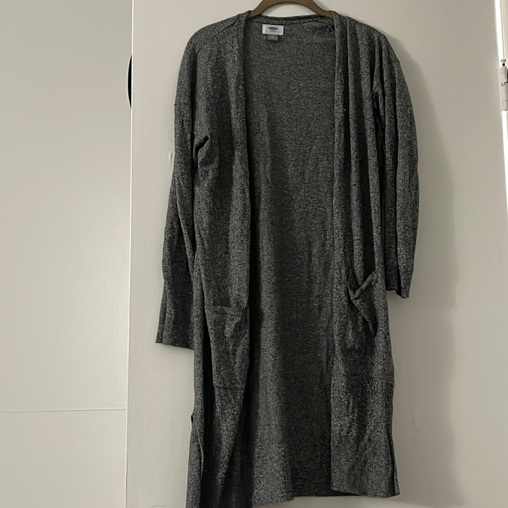 Grey cardigan